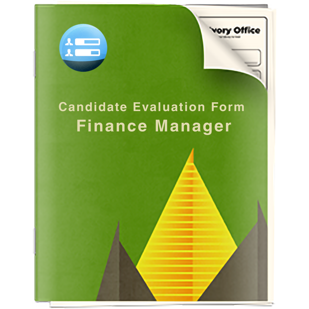 Candidate Evaluation Form - Finance Manager