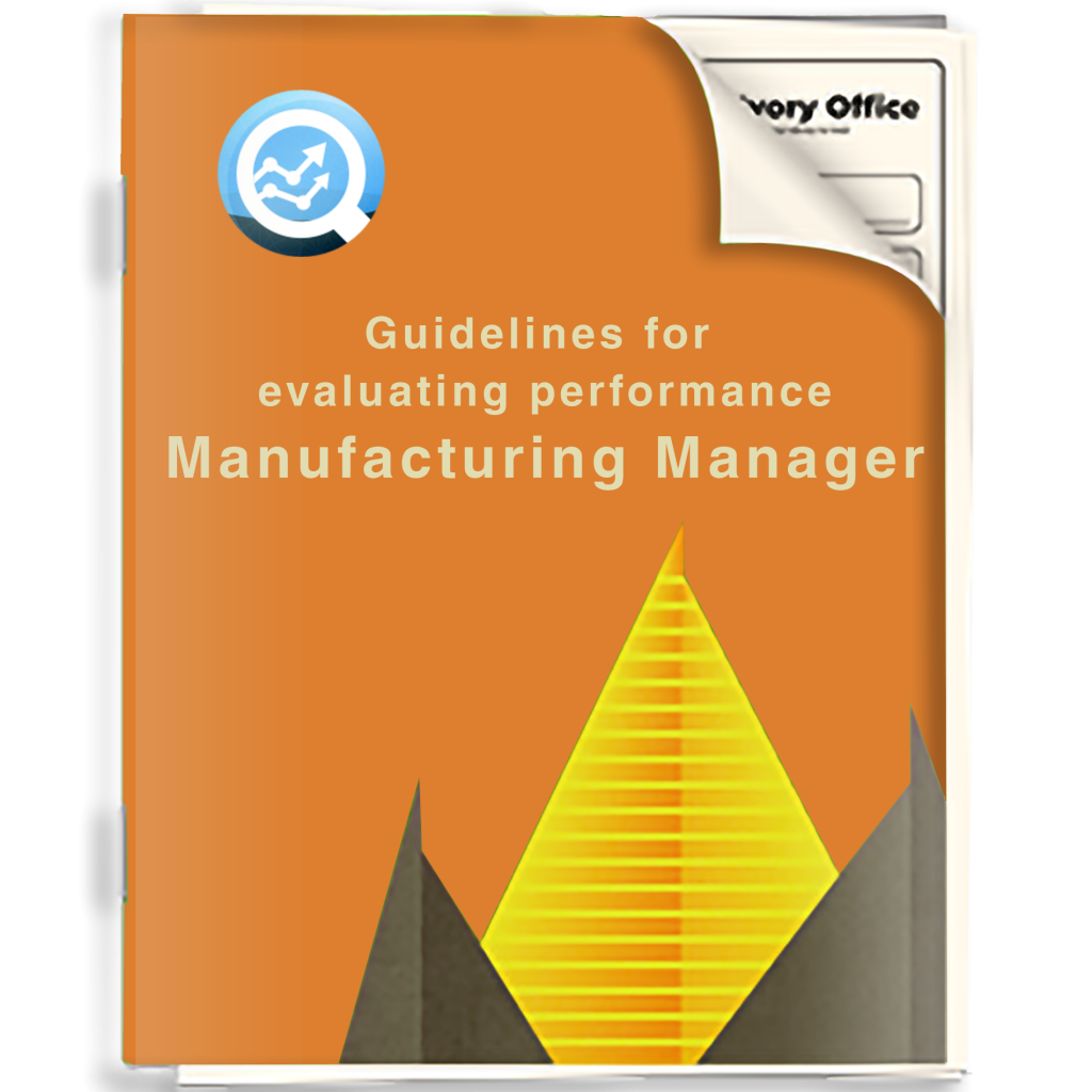 Guidelines for evaluating performance - Manufacturing Manager