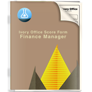 a brown folder with several files inside contains part of the Ivory Office logo